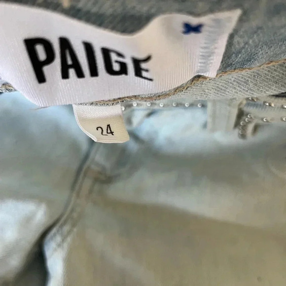 Paige studded Verdugo ankle denim in studded imperial - Picture 9 of 16